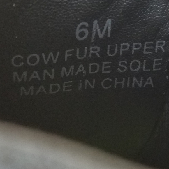 Rebecca Minkoff Sabeen Too 6 US Chelsea Booties Leopard Print Cow Fur Boots NEW - Picture 11 of 12